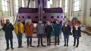 Visite de la centrale électrique UEM de Metz