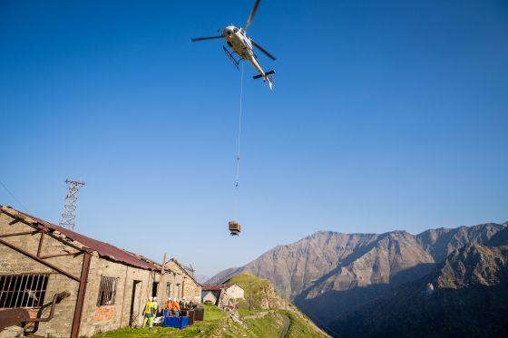 Sentein : transport d'un transformateur vers la vallée Thumbnail