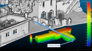 Ars-sur-Moselle (57) - Modélisation 3D de la cavité endommagée à combler