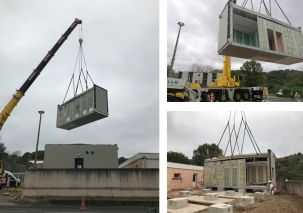 Orbiel - Levage, positionnement et assemblage des modules sur site - Fig 3