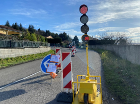 Rive de Gier - Dispositif de circulations alternée