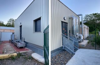 Orbiel - Vue des accès la nouvelle base vie - Fig 4