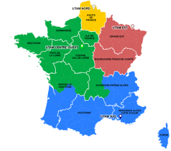 Localisation des unités territoriales 