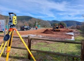 Création d'un parking temporaire à l'emplacement du pumptrack