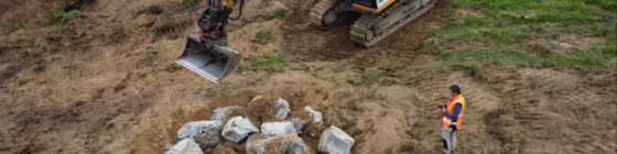 Bandeau_Cheminée 8 Vieux-Vy-sur-Couesnon - Réalisation du tumulus